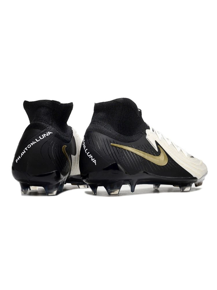 Nike Phantom Luna II Elite FG Mad Ready - White/Black/Metallic Gold Coin