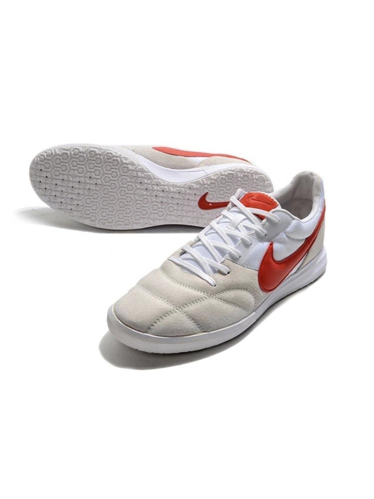 Nike Premier II Sala IC Home Crew - White/University Red