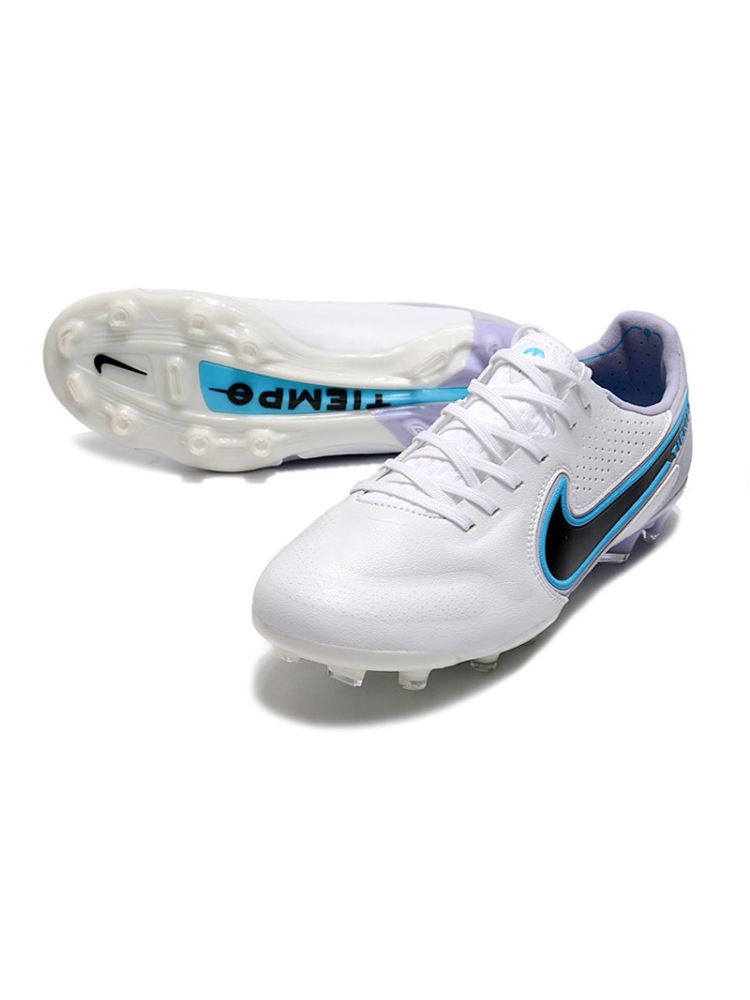 Nike Tiempo Legend 9 Elite FG Blast - White/Black/Baltic Blue/Pink Blast
