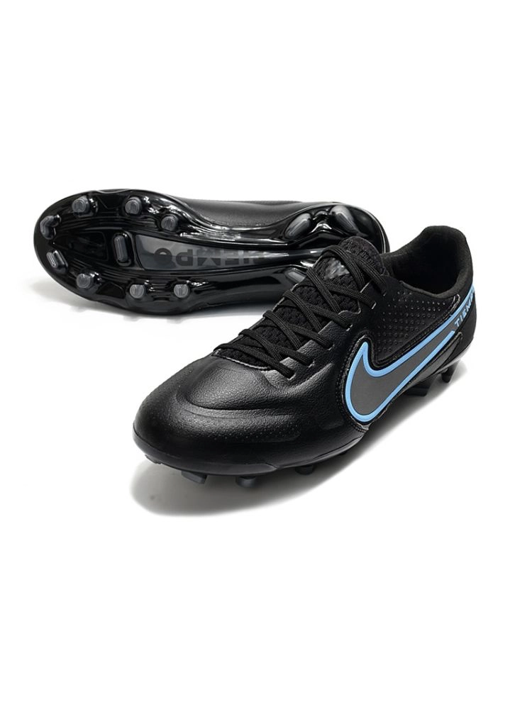 Nike Tiempo Legend 9 Elite FG Renew - Black/Iron Grey