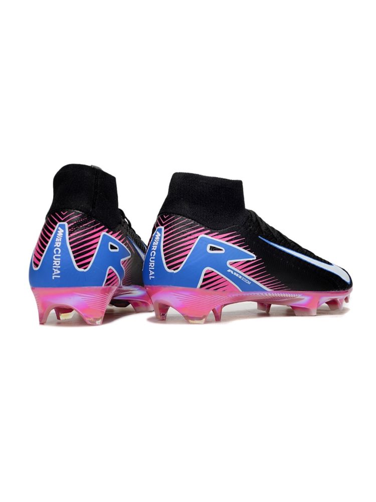 Nike Zoom Mercurial Superfly 10 Elite FG Black White Pink