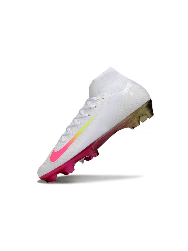 Nike Zoom Mercurial Superfly 10 Elite FG Fantasy Pink Gold White