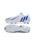 Adidas Predator Edge.1 Low FG Football Boots White Hi-Res Blue