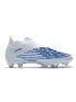Adidas Predator Edge+ FG Football Boots White Hi-Res Blue