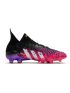 Adidas Predator Freak.1 FG Football Boots Core Black White Shock Pink