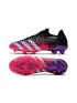 Adidas Predator Freak.1 Low FG Football Boots Core Black White Shock Pink