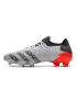 Adidas Predator Freak.1 Low FG Football Boots White Iron Metal Solar Red