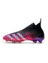 Adidas Predator Freak+ FG Football Boots Core Black White Shock Pink