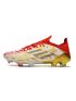 Adidas X Speedflow.1 FG Football Boots White Gold Metallic Scarlet