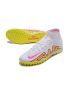 Nike Air Zoom Mercurial Superfly 9 Elite TF White Pink Yellow