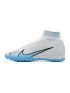 Nike Air Zoom Mercurial Superfly 9 TF White Blue