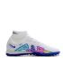 Nike Air Zoom Mercurial Superfly 9 TF White Blue Multicolor