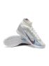 Nike Air Zoom Mercurial Superfly 9 TF White Blue Purple