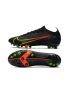 Nike Mercurial Vapor XIV Elite AG Football Boots Black Cyber Yellow Off Noir
