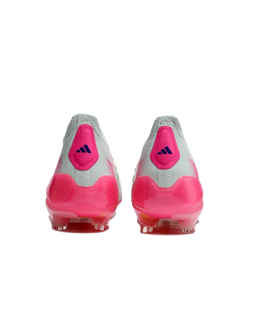 adidas Predator Elite Laceless FG Stellar Icon - Almost Blue/Lucid Pink/Semi Solar Yellow