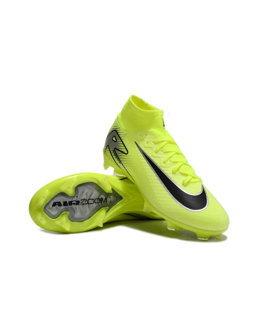 Nike Air Zoom Mercurial Superfly 10 Elite FG Mad Voltage - Volt/Black