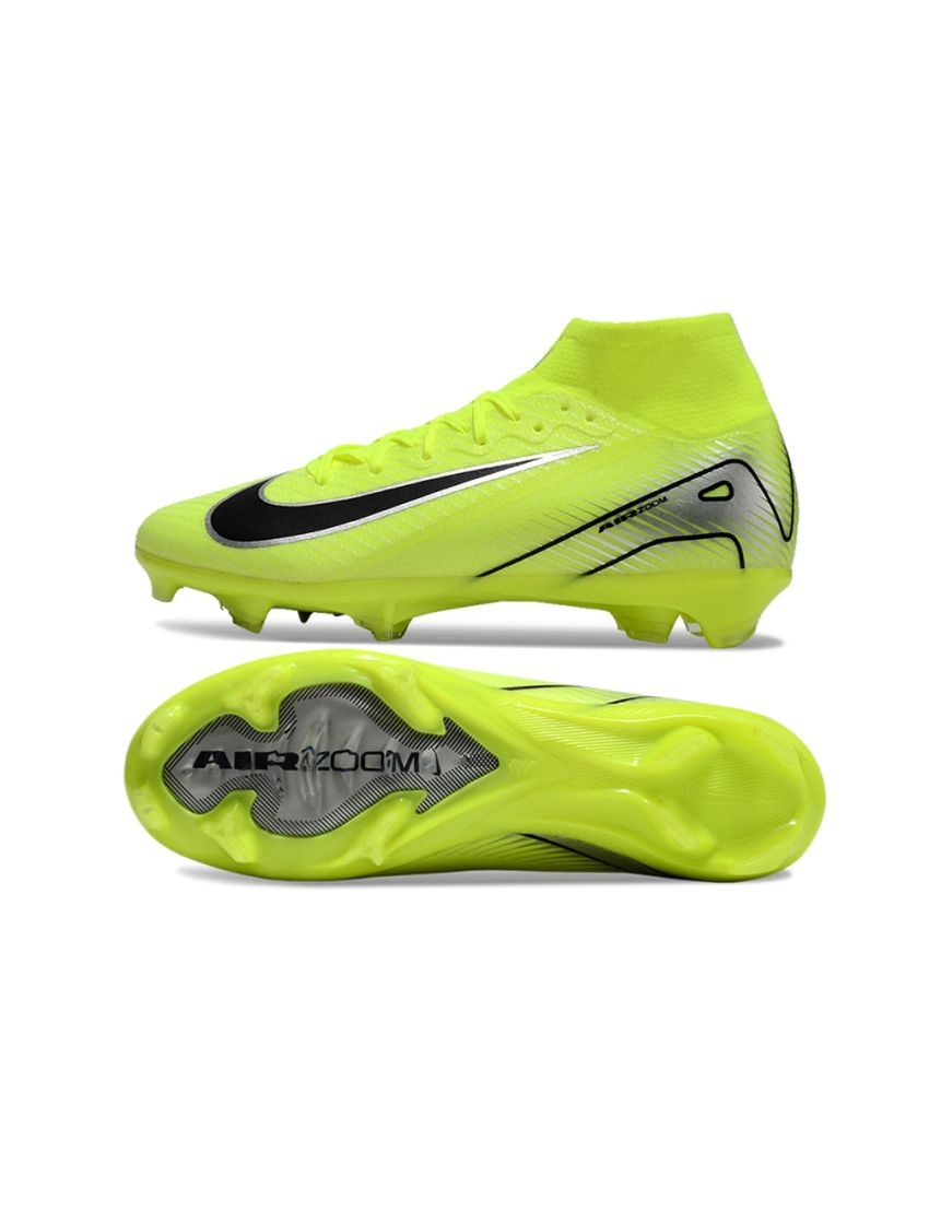 Nike Air Zoom Mercurial Superfly 10 Elite FG Mad Voltage - Volt/Black