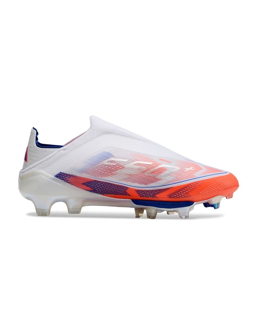 adidas F50+ FG Advancement - Footwear White/Solar Red/Lucid Blue