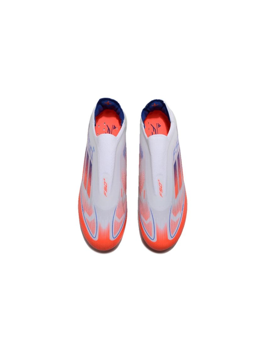 adidas F50+ FG Advancement - Footwear White/Solar Red/Lucid Blue