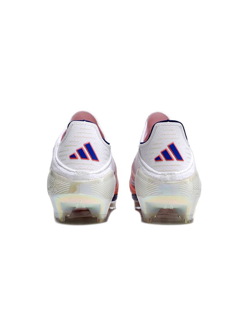adidas F50+ FG Advancement - Footwear White/Solar Red/Lucid Blue