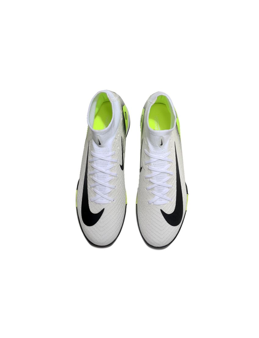 Nike Zoom Mercurial Superfly 10 Elite TF - White/Black/Yellow