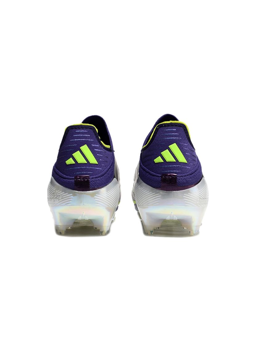 adidas F50+ League Laceless FG Fast Reborn - Unity Purple/Footwear White/Lucid Lemon
