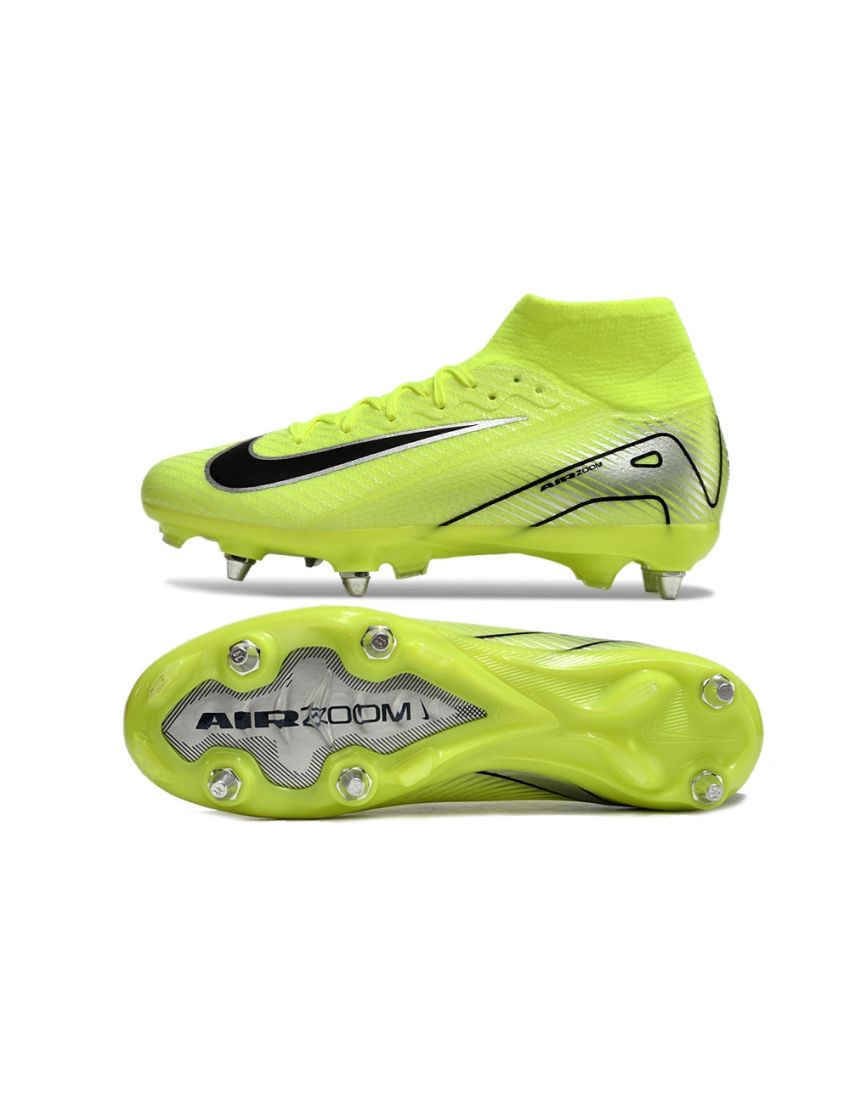 Nike Air Zoom Mercurial Superfly 10 Elite SG-Pro Mad Voltage - Volt/Black