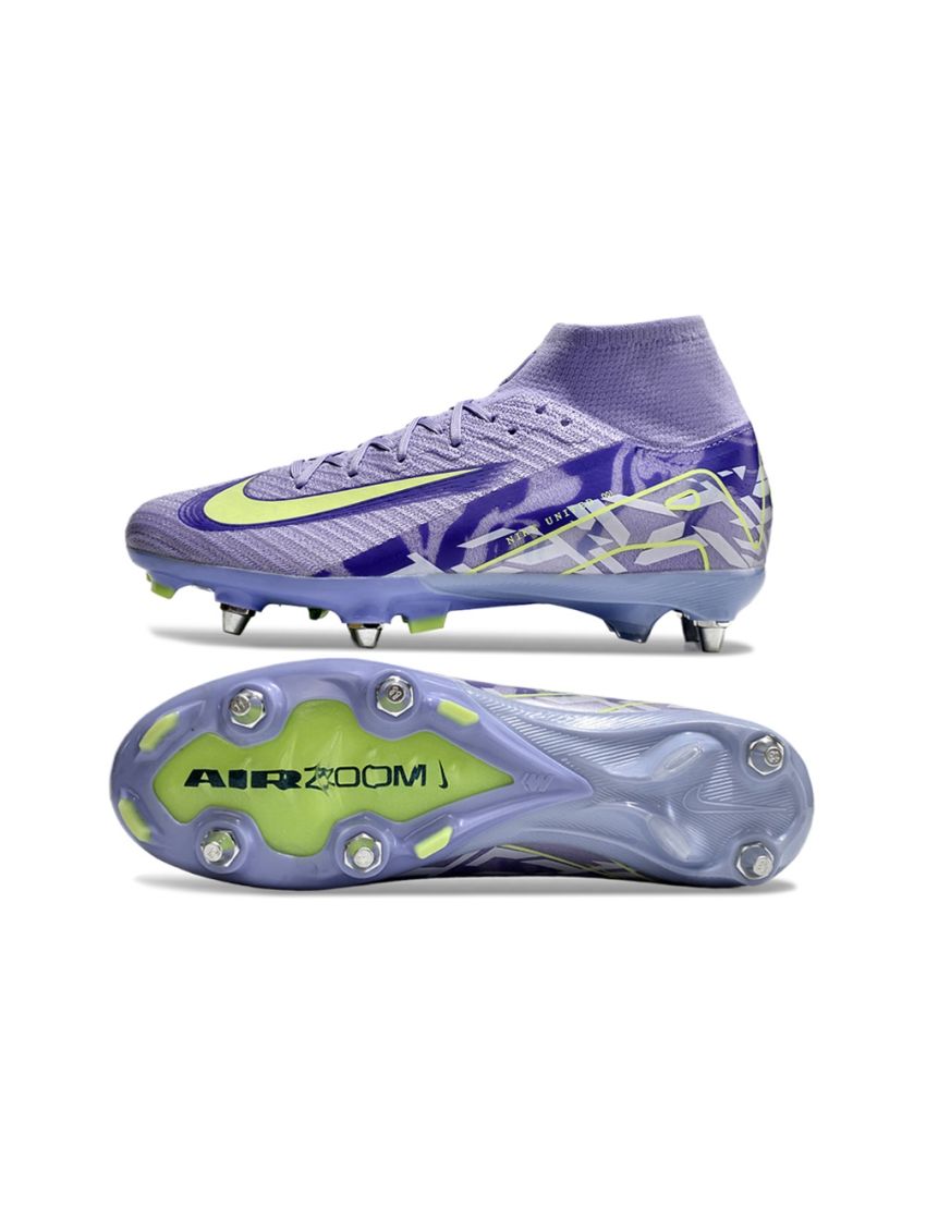 Nike Air Zoom Mercurial Superfly 10 Elite SG-Pro United - Purple Agate / Barely Volt