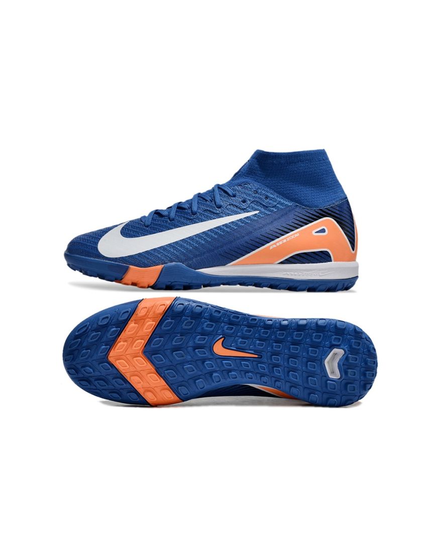 Nike Air Zoom Mercurial Superfly 10 Elite TF Blue White