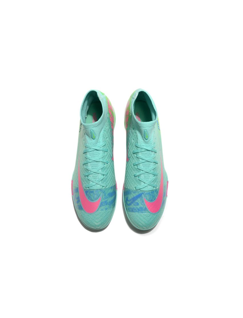 Nike Air Zoom Mercurial Superfly 10 Elite TF Cosmic Speed 2 - Turquoise Green / Pink