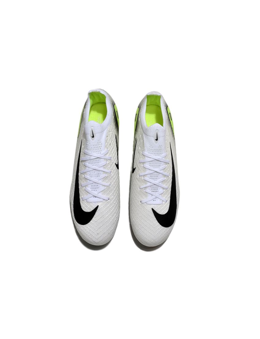 Nike Air Zoom Mercurial Vapor 16 Elite FG - White/Black/Yellow/Gold