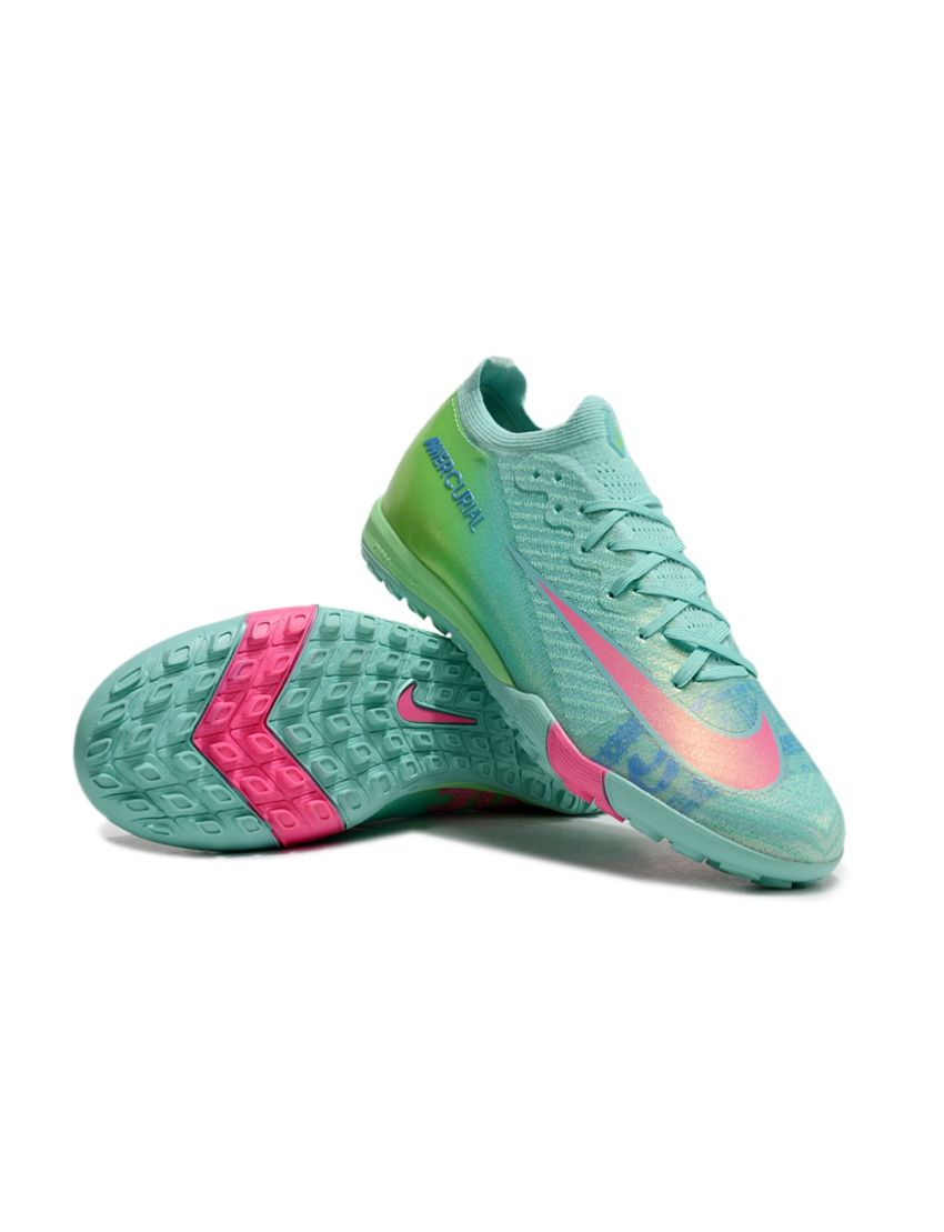Nike Air Zoom Mercurial Vapor 16 Elite TF Cosmic Speed 2 - Turquoise Green / Pink