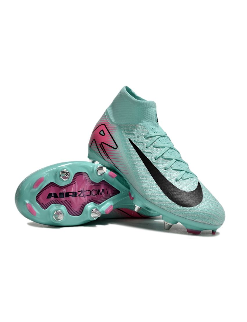 Nike Zoom Mercurial Superfly 10 Elite SG-Pro - Cyan / Black