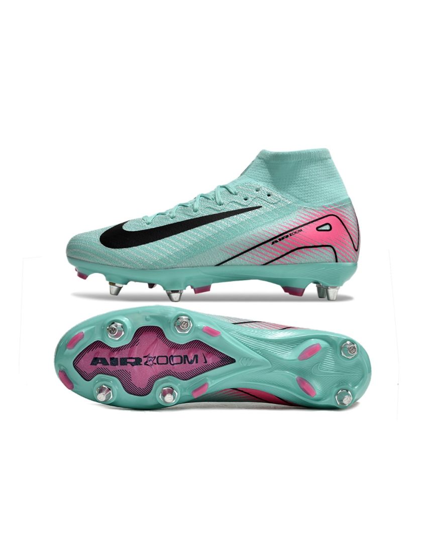 Nike Zoom Mercurial Superfly 10 Elite SG-Pro - Cyan / Black