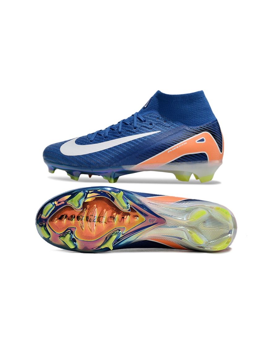 Nike Air Zoom Mercurial Superfly 10 Elite FG Blue White