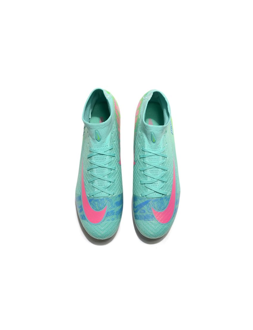 Nike Air Zoom Mercurial Superfly 10 Elite FG Cosmic Speed 2 - Turquoise Green / Pink