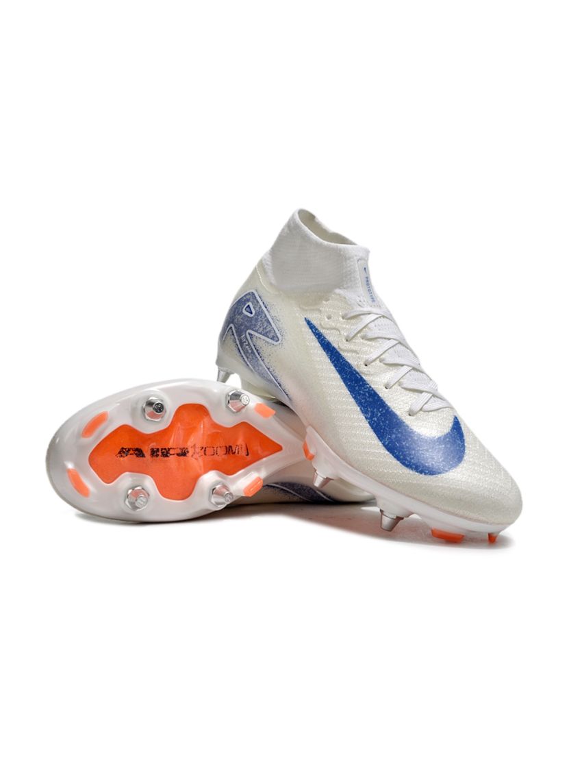 Nike Air Zoom Mercurial Superfly 10 Elite SG-Pro Blueprint - White/Racer Blue
