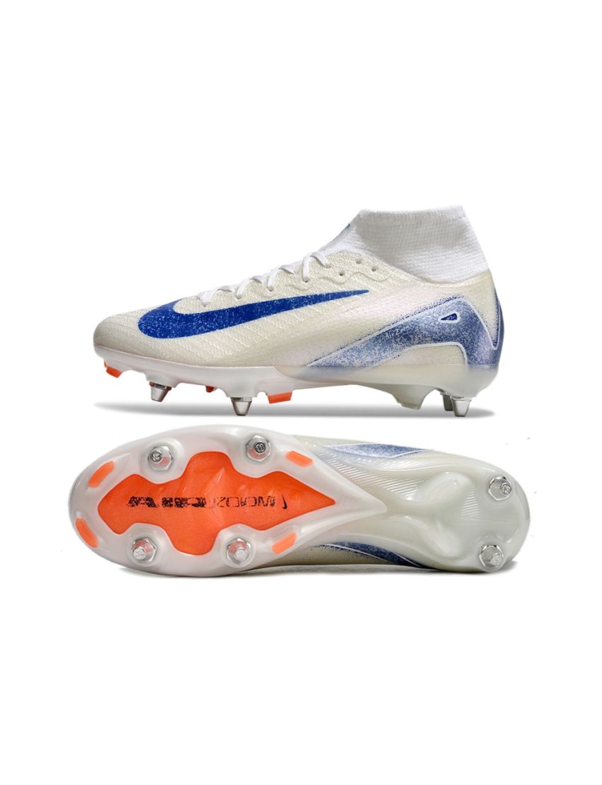 Nike Air Zoom Mercurial Superfly 10 Elite SG-Pro Blueprint - White/Racer Blue