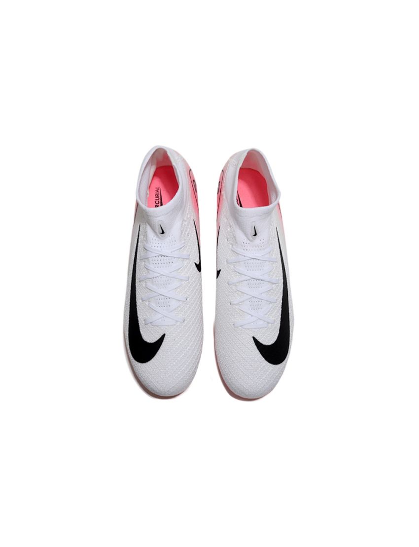 Nike Air Zoom Mercurial Superfly 10 Elite FG White Black Pink
