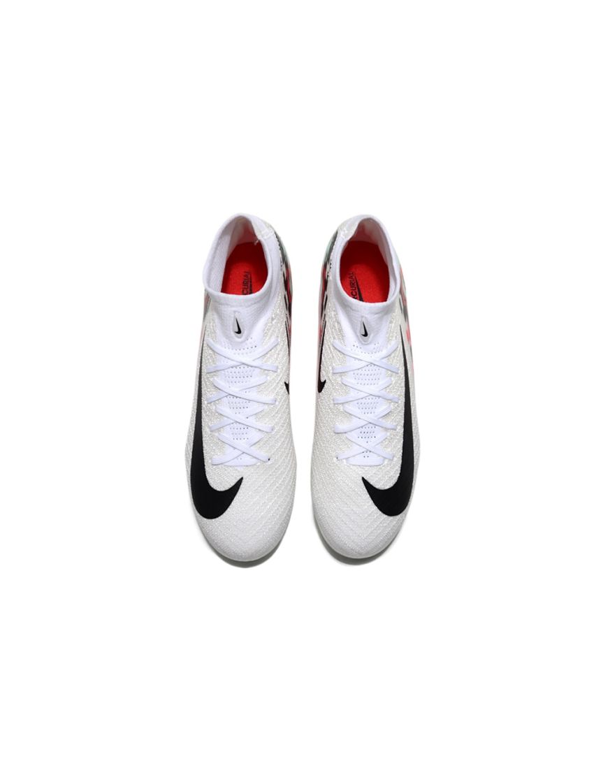 Nike Air Zoom Mercurial Superfly 10 Elite FG White Black Red
