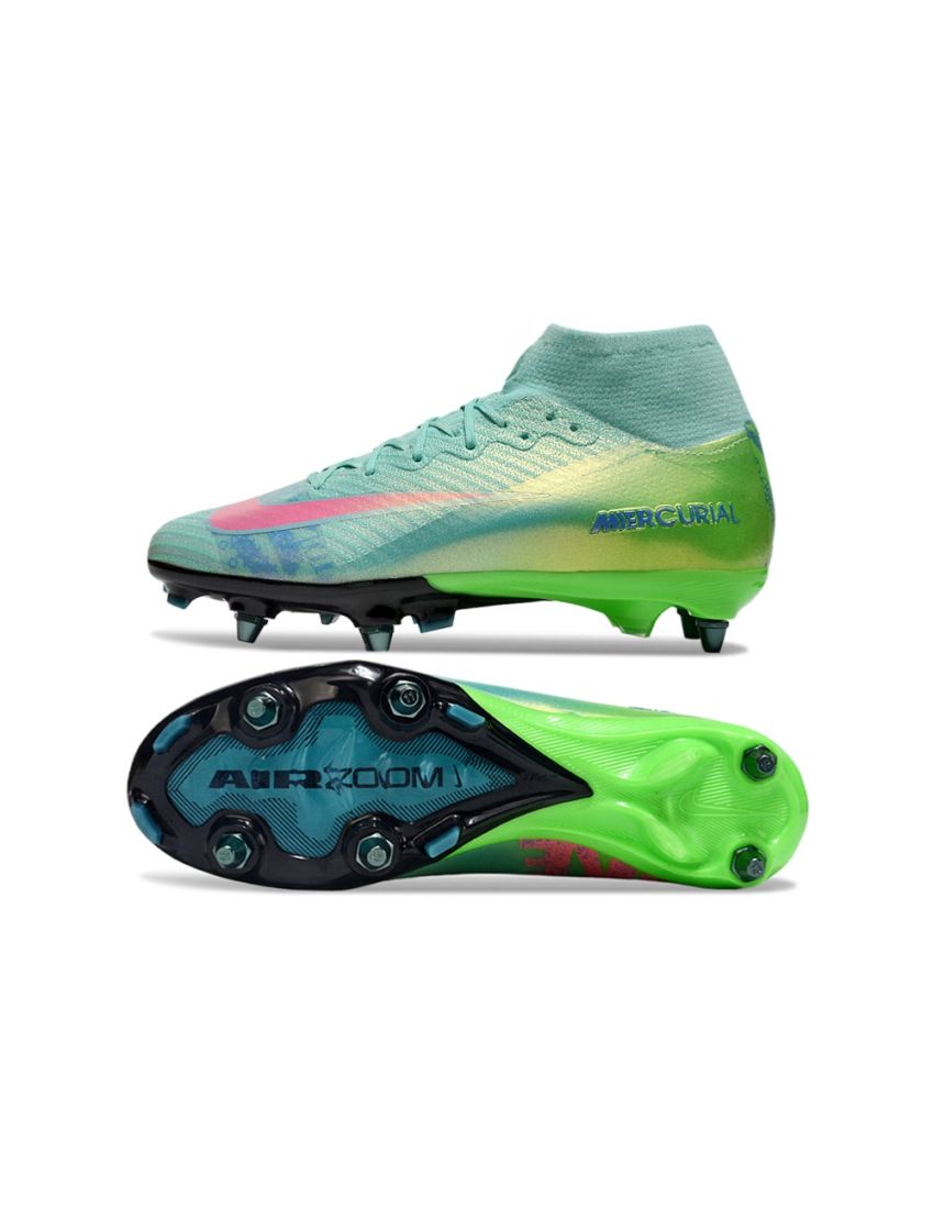 Nike Air Zoom Mercurial Superfly 10 Elite SG-Pro Cosmic Speed 2 - Turquoise Green / Pink