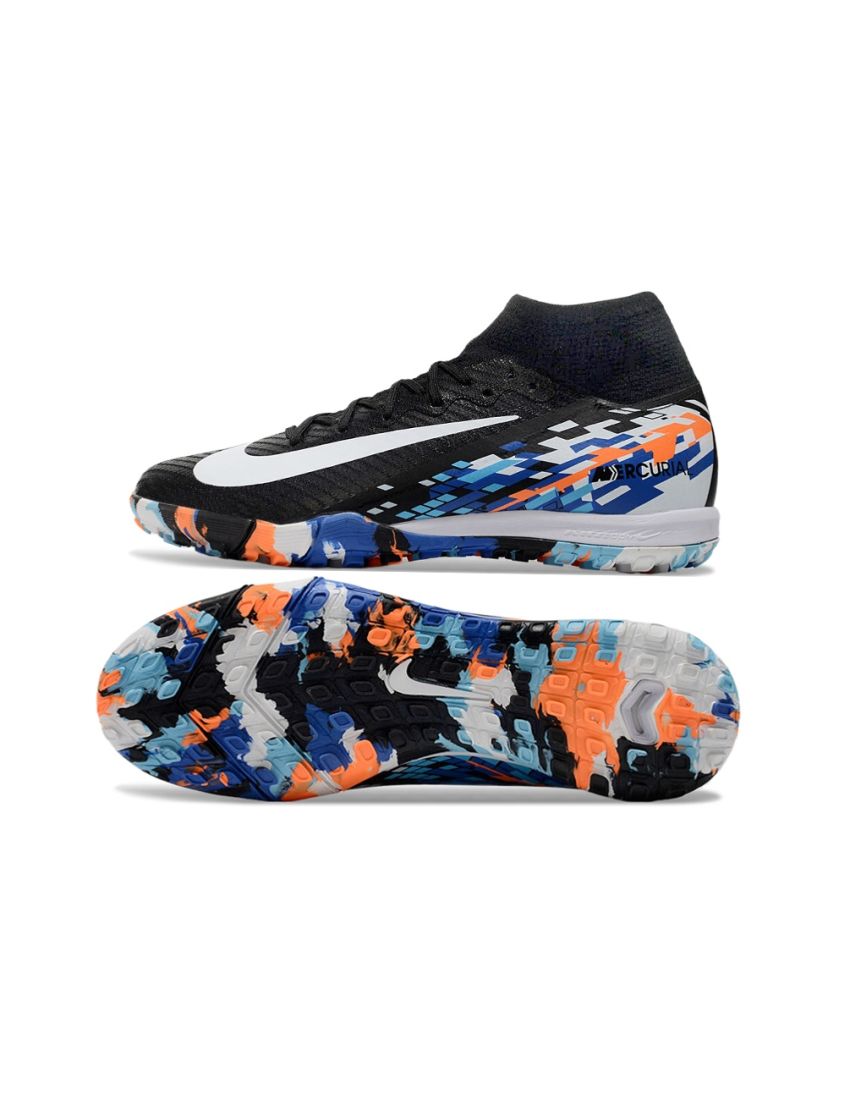 Nike Air Zoom Mercurial Superfly 10 Elite TF Black White Multi