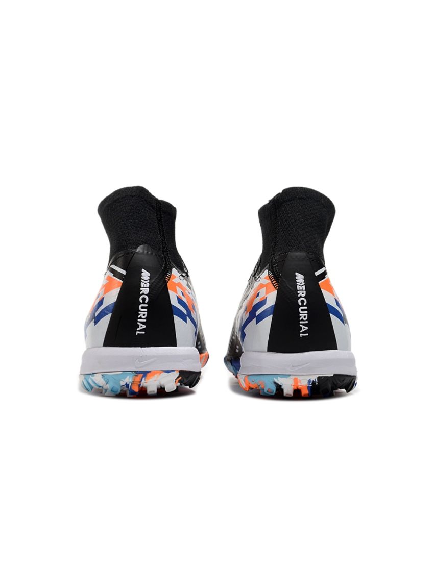 Nike Air Zoom Mercurial Superfly 10 Elite TF Black White Multi