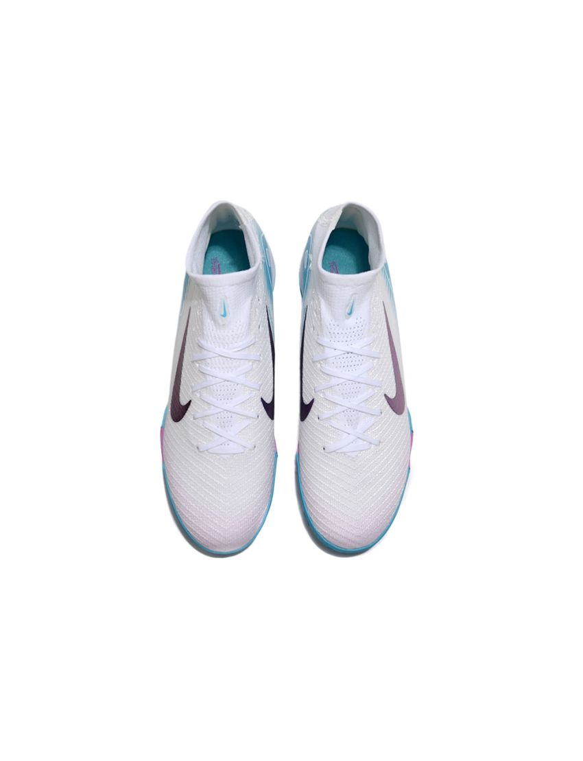 Nike Air Zoom Mercurial Superfly 10 Elite TF White Purple Blue 