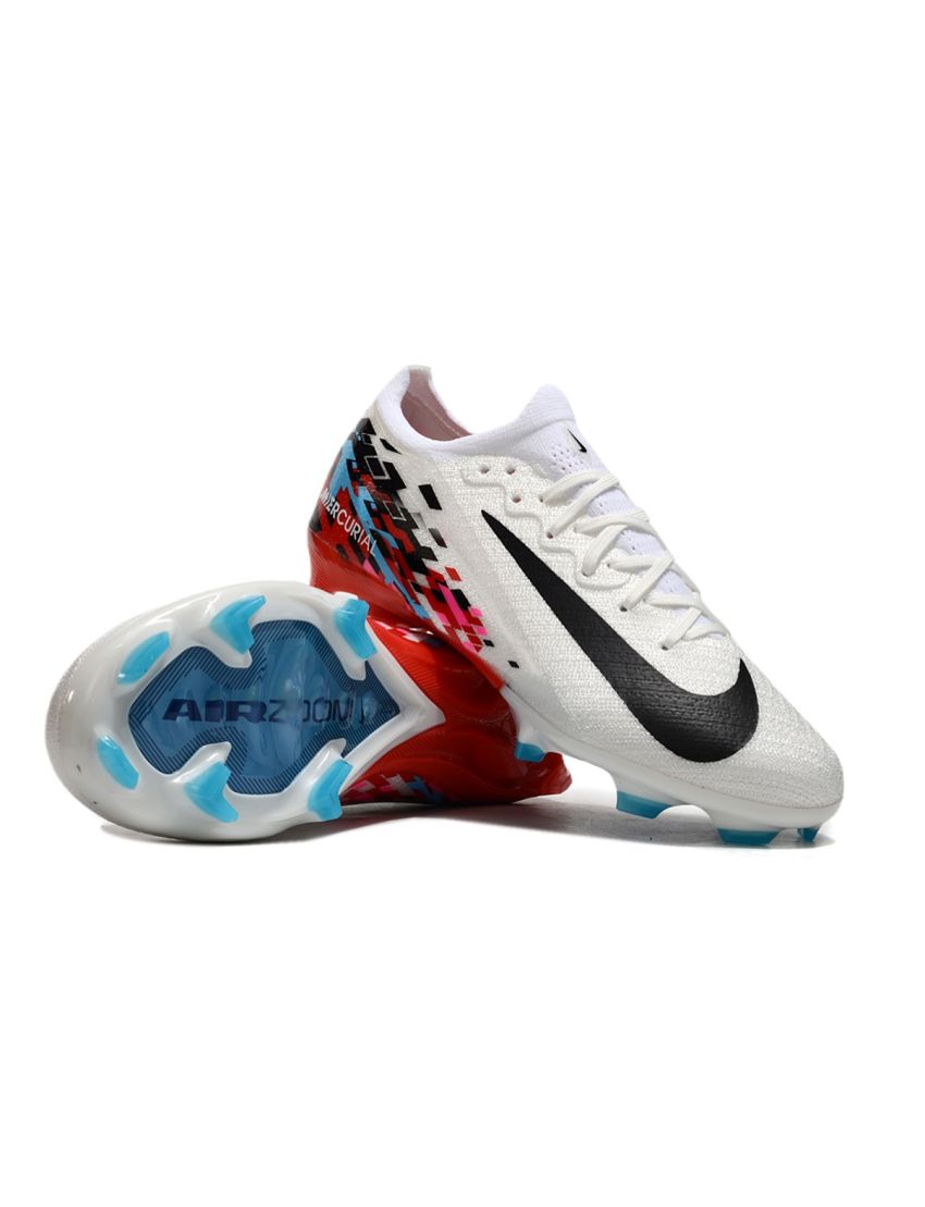 Nike Air Zoom Mercurial Vapor 16 Elite FG White Black Blue Red
