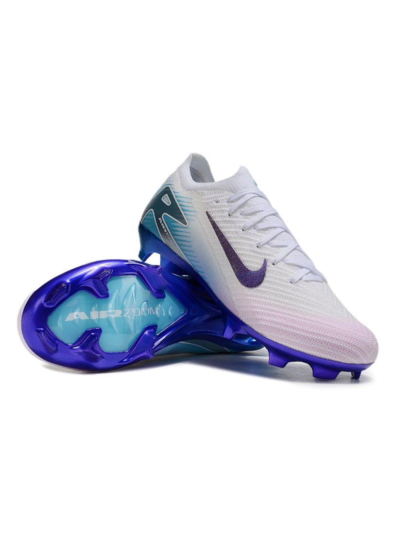Nike Air Zoom Mercurial Vapor 16 Elite FG White Purple Blue