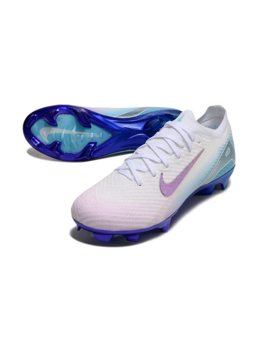 Nike Air Zoom Mercurial Vapor 16 Elite FG White Purple Blue