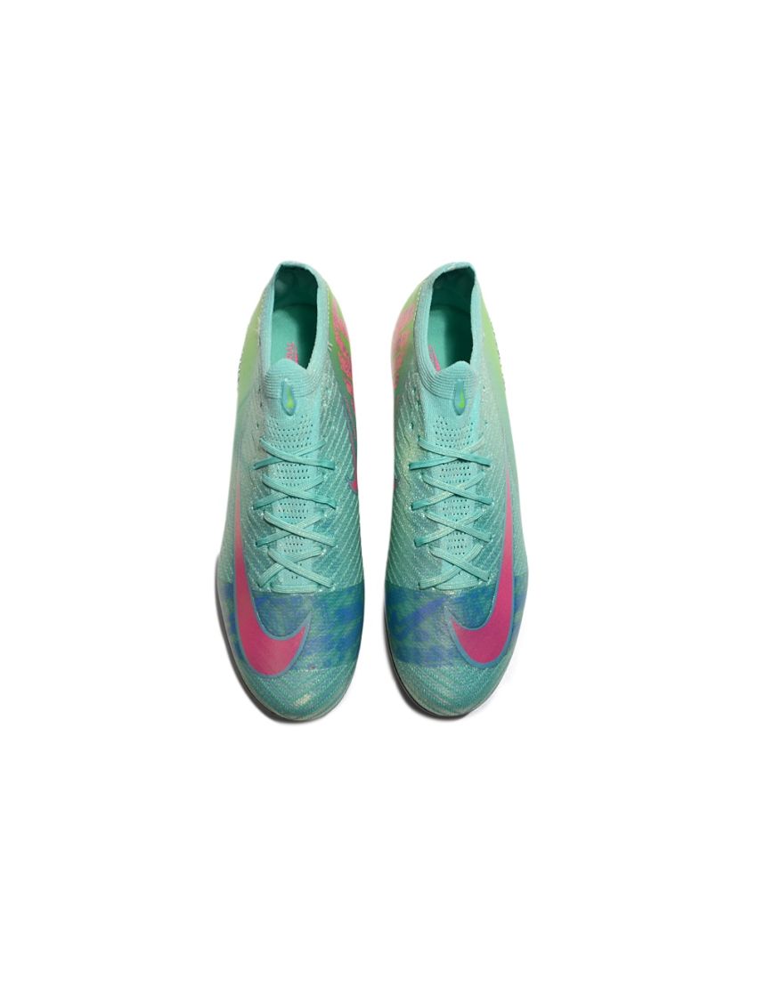 Nike Air Zoom Mercurial Vapor 16 Elite SG-Pro Cosmic Speed 2 - Turquoise Green / Pink