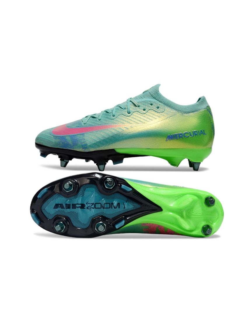 Nike Air Zoom Mercurial Vapor 16 Elite SG-Pro Cosmic Speed 2 - Turquoise Green / Pink