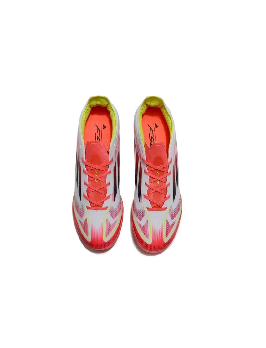 Adidas F50 Pro TF Pure Victory - White/Black/Solar Yellow/Solar